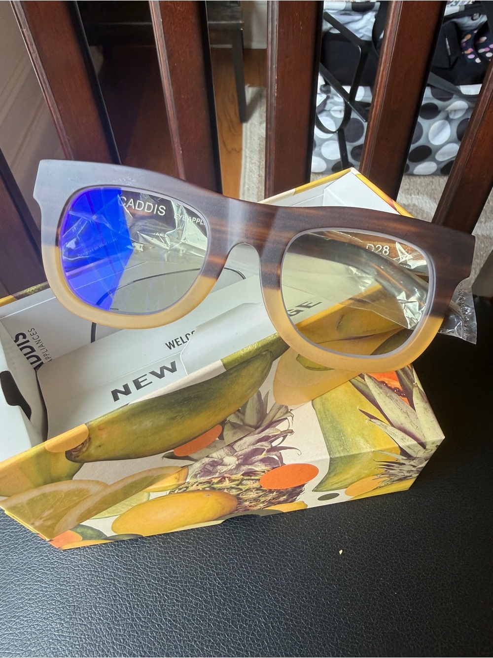 Caddis Two-Tone Amber Ombre Sunglasses - Women Accessories. 1.50 readers